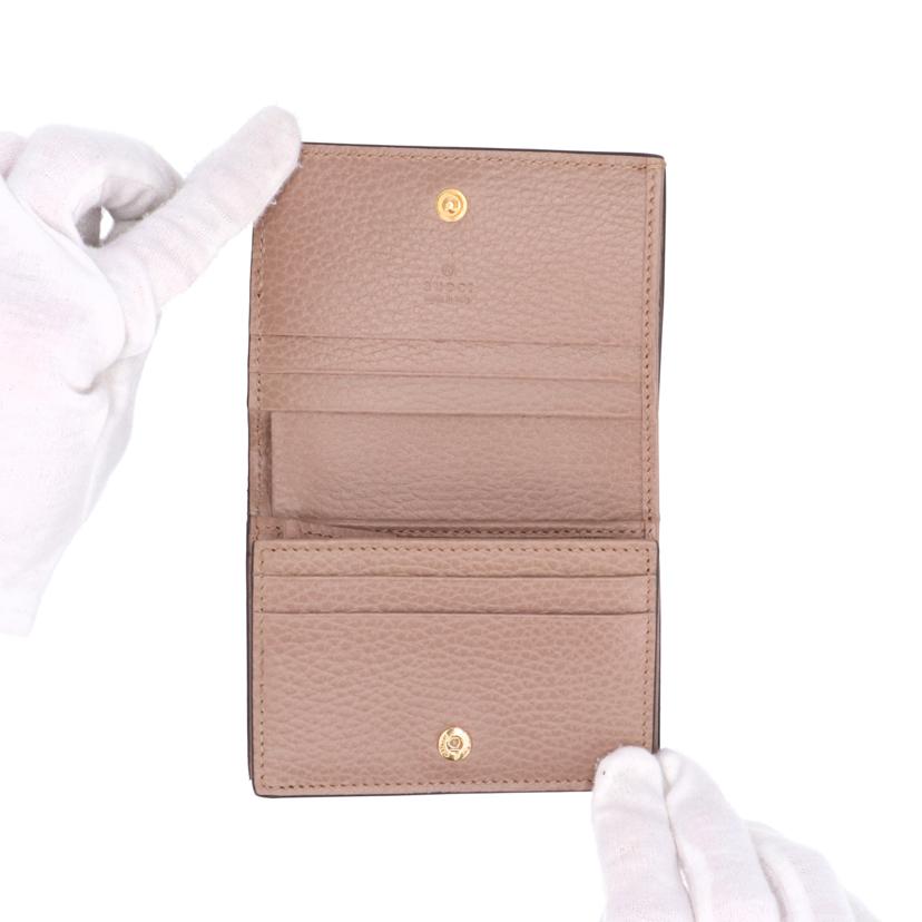 【美品】GUCCI マーモント 小銭入れあり GUCCI （新品・未使用品）グッチ GGマーモント キーチェーン付き