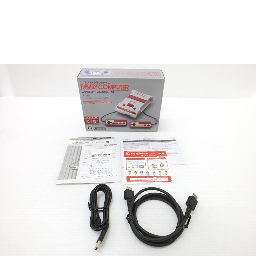 任天堂 任天堂/クラシックミニＦＣ本体/CLV-S-HVCC//HJE104772537/Bランク/88