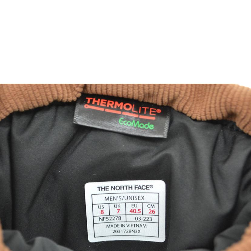 THE　NORTE　FACE ノースフェイス/Nuptse　Bootie　WP　Ⅵ　Short　SE/NF52278//Sランク/75
