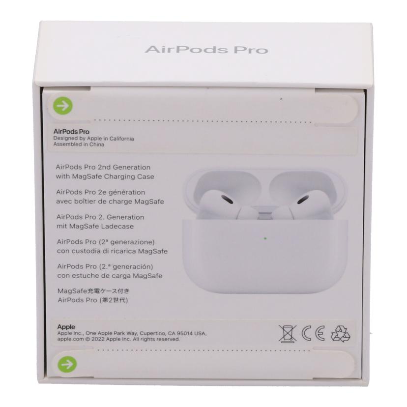 Apple　 アップル　/AirPods　Pro　第2世代　未使用/MQD83J/A//XPVK4XN6K4/Sランク/24