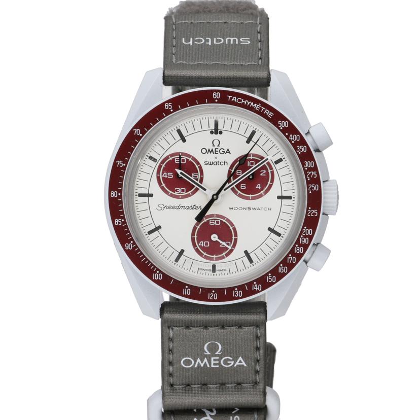 OMEGA×SWATCH ｵﾒｶﾞ×ｽｳｫｯﾁ/MISSION　TO　PLUTO/SO33μ101//Bランク/78