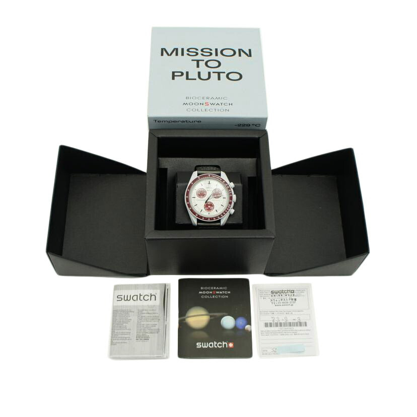 OMEGA×SWATCH ｵﾒｶﾞ×ｽｳｫｯﾁ/MISSION　TO　PLUTO/SO33μ101//Bランク/78
