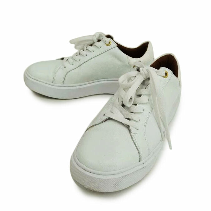 AOURE／DEVICE1 アウール/デバイ/クロコスタンプメンズスニーカー／ホワイト//Bランク/82