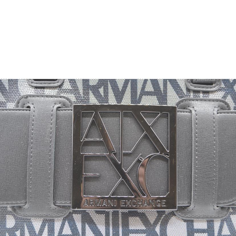 ARMANI．EX アルマーニエクスチェンジ/ボックスロゴバッグル2WAYミニハンド/9426903F742100850//Sランク/89