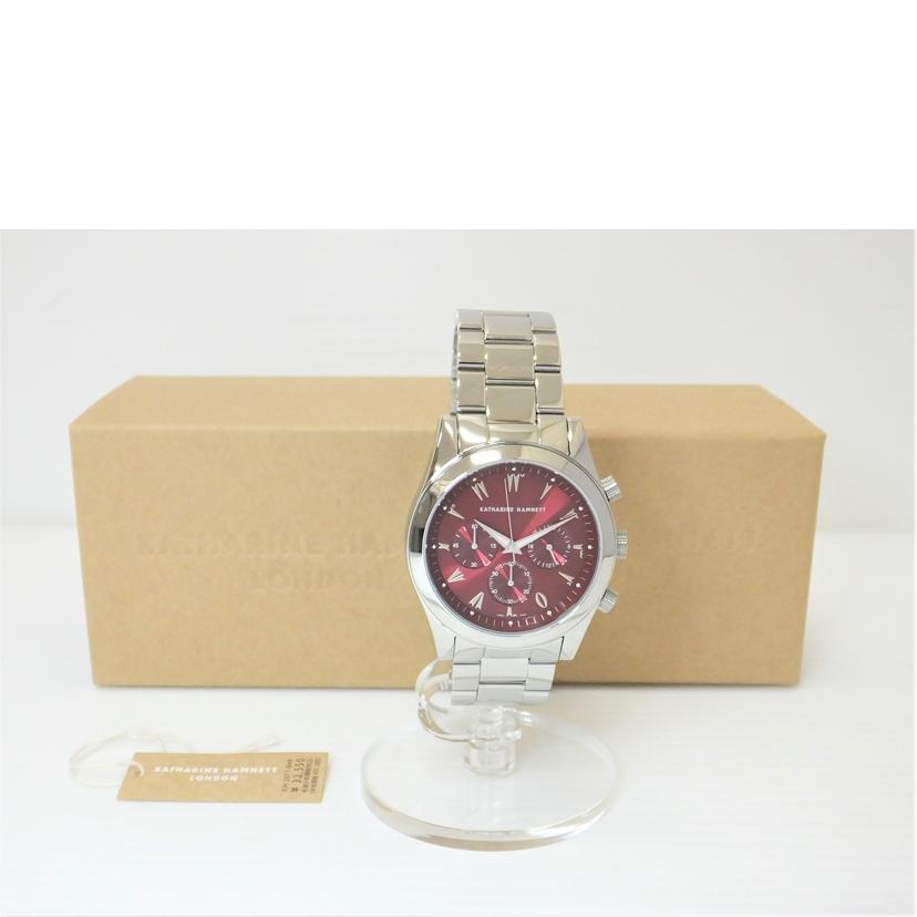 KATHARINE　H． キャサリンハムネット/クロノグラフ／メンズクォーツ腕時計/KH2071-B49//949*/ABランク/88