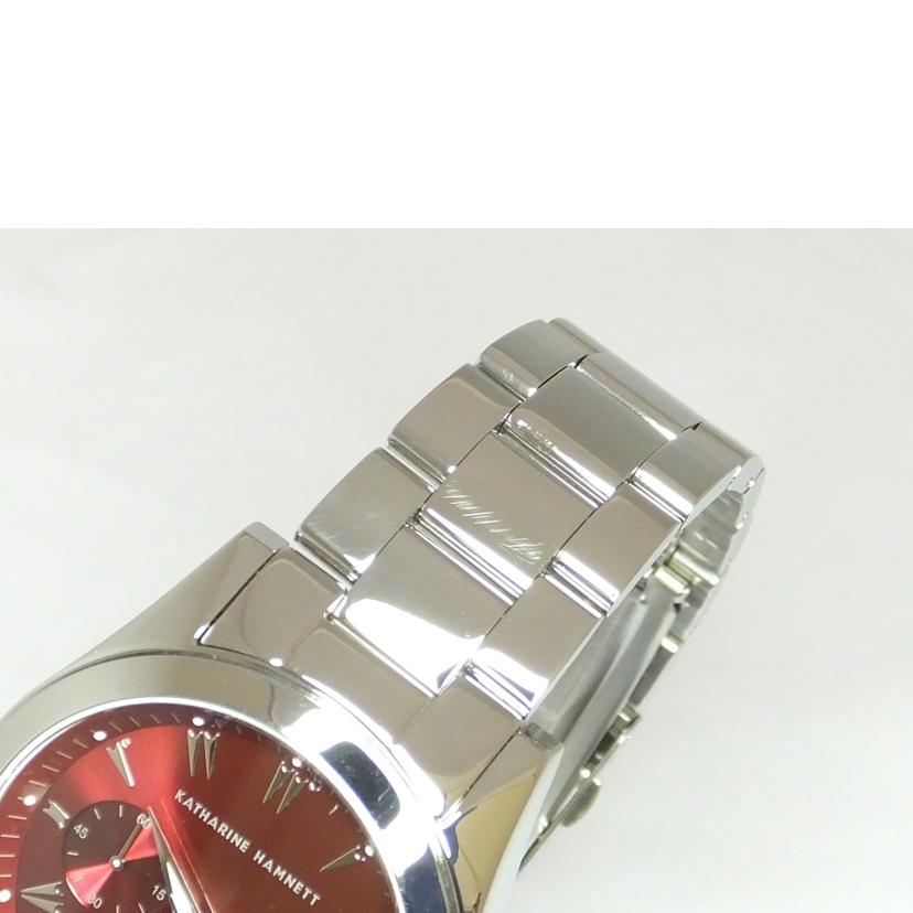 KATHARINE　H． キャサリンハムネット/クロノグラフ／メンズクォーツ腕時計/KH2071-B49//949*/ABランク/88