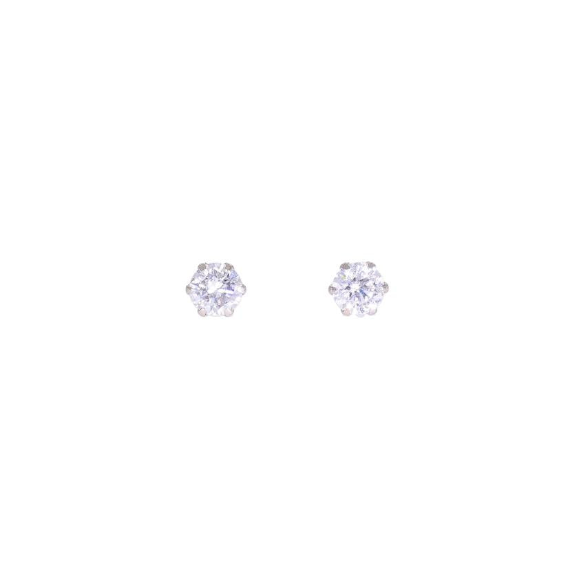 /　Pt900ダイヤピアス0．308／0．315ct//Aランク/71