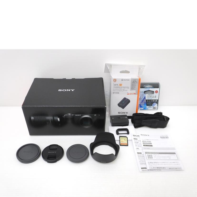 SONY ソニー/α6700ズームレンズキット/ILCE-6700M//1002855/ABランク/88