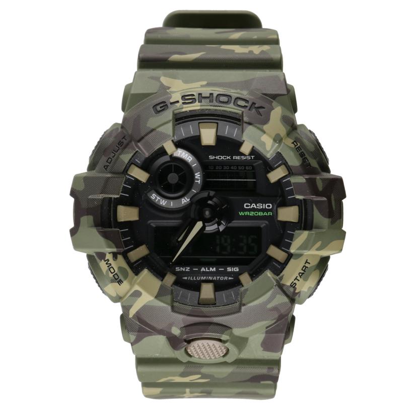 CASIO カシオ/G－SHOCK／アナデジ／カモフラージュ/GA-700CM-3AJF//552*/ABランク/19