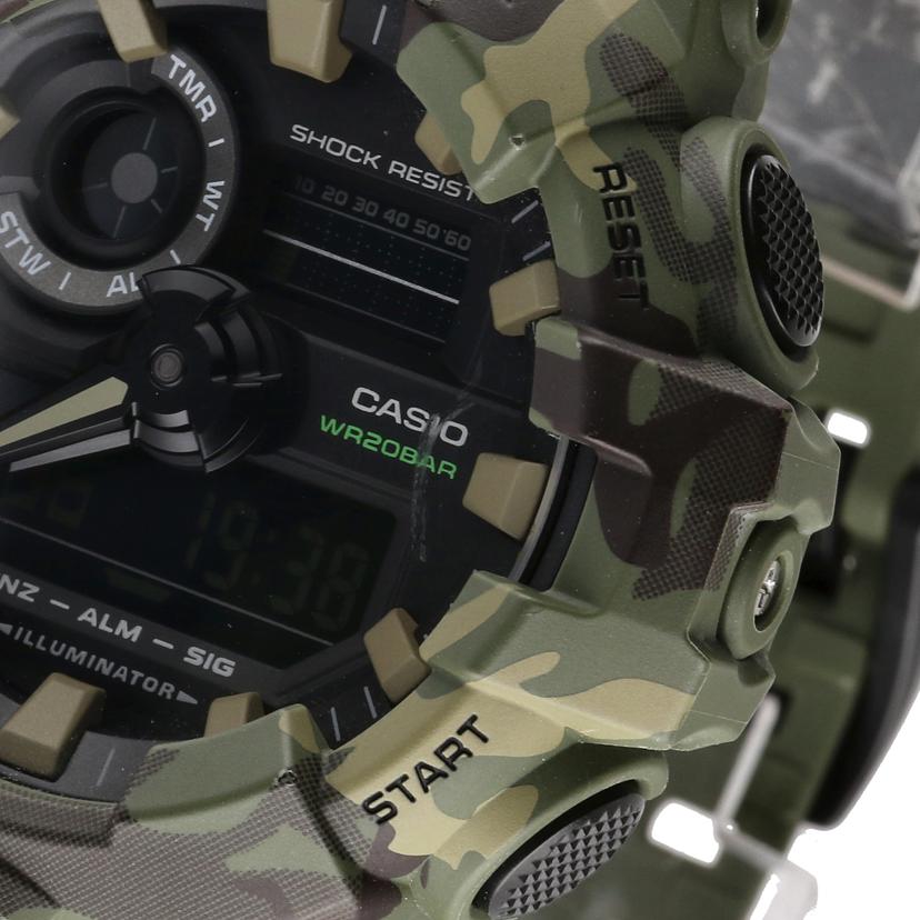 CASIO カシオ/G－SHOCK／アナデジ／カモフラージュ/GA-700CM-3AJF//552*/ABランク/19