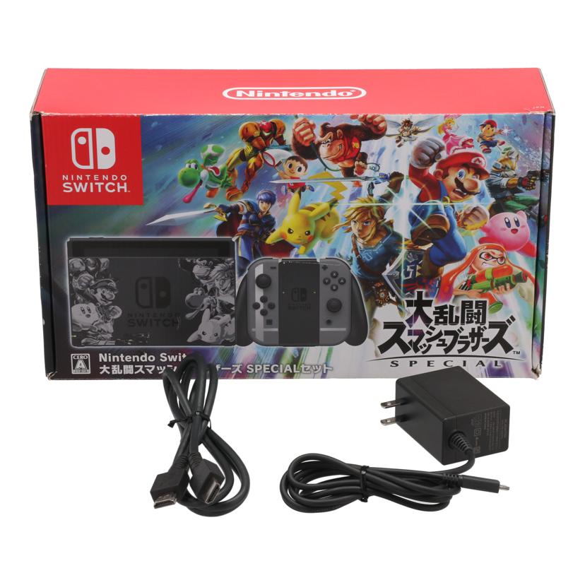 NINTENDO 任天堂 ニンテンドー /Nintendo Switch 本体 スマブラスペシャル/HAC-S-KAELJ//XAJ10038381293/Bランク/78