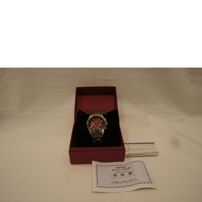 SEIKO セイコー/5000本限定ワンピースモンキーDルフィコラボレッド20周年/7T92-HBC0//253*/Aランク/92