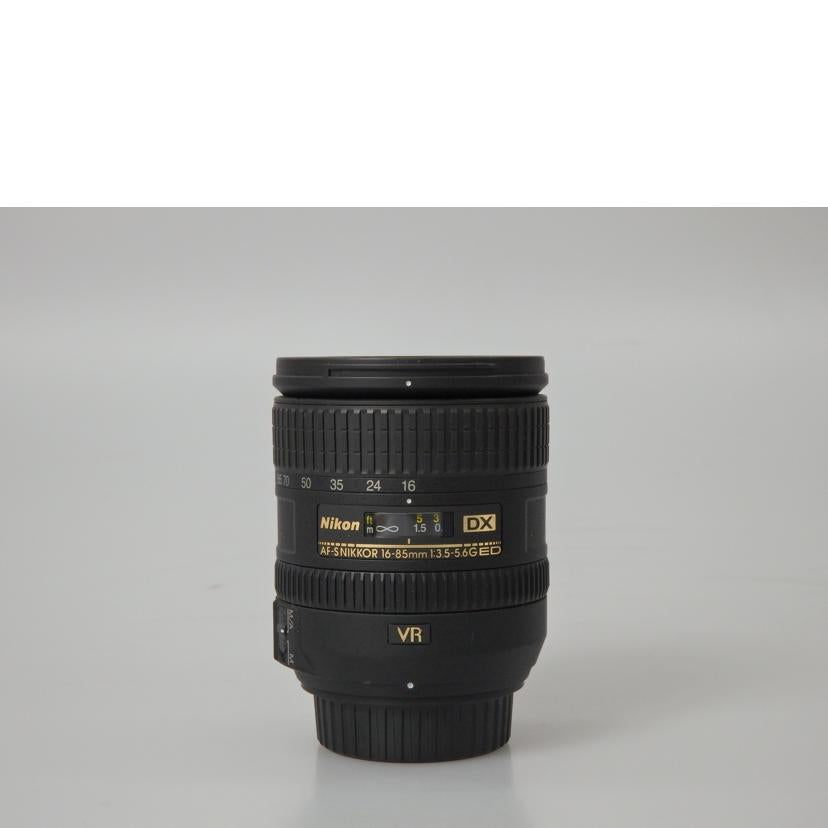 Nikon ニコン/標準ズームレンズ／AF－S　16－85　F3．5－5．6G　ED　DX　VR/AF-S DX 16-85/3.5-5.6G ED VR//22337202/Bランク/76