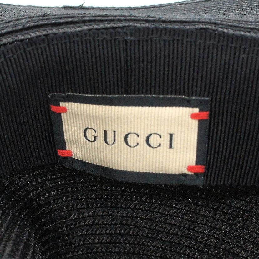GUCCI グッチ/ストローハット/747994 SHAS9//ｻｲｽﾞ:L/58cm/Aランク/91