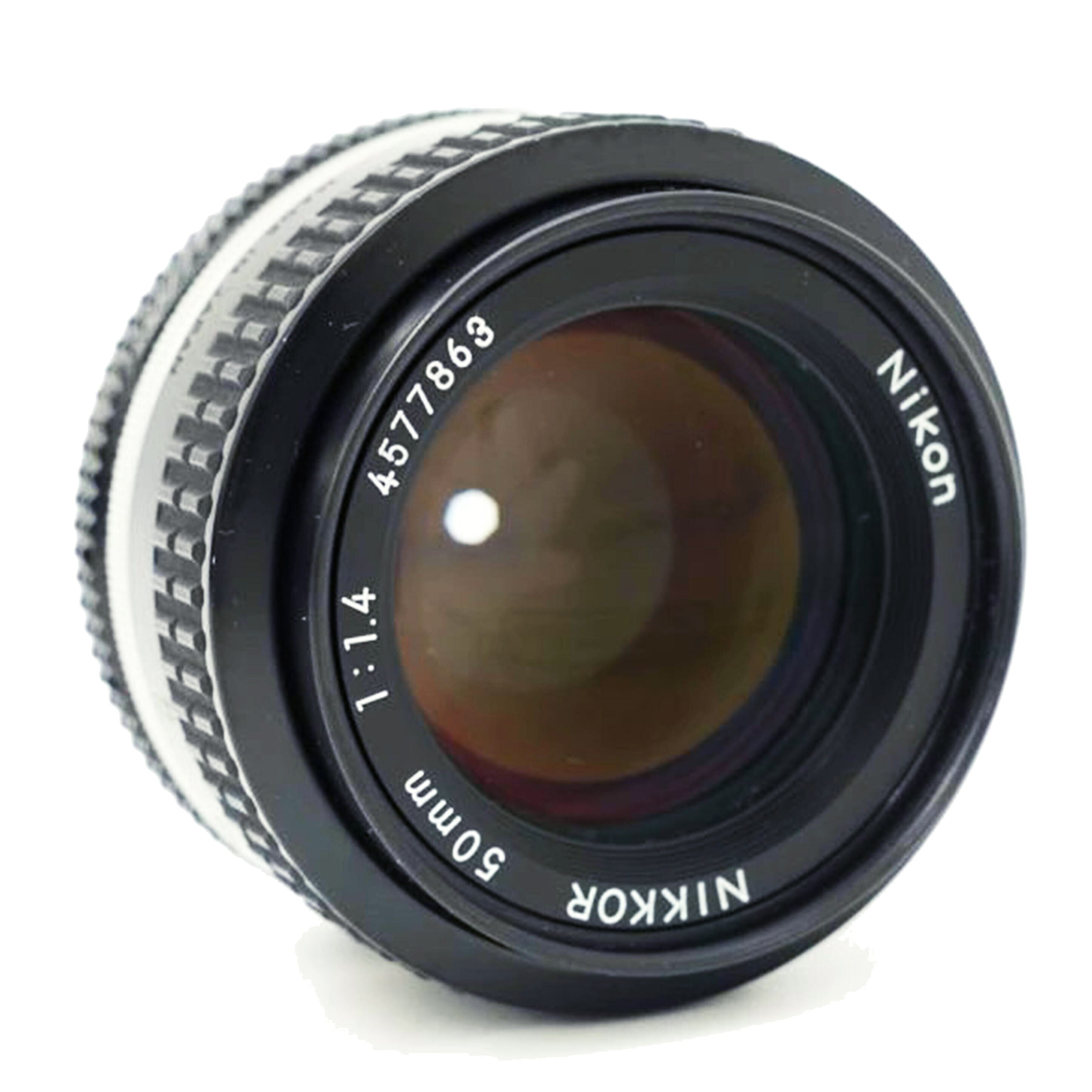 Nikon ニコン/単焦点レンズ/Ai Nikkor 50mm F1.4//4577863/Aランク/69