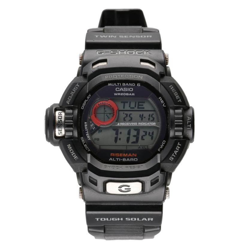 CASIO カシオ/G－SHOCK／ライズマン／電波ソーラー/GW-9200J-1JF//314*/Aランク/19
