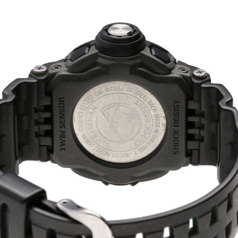 CASIO カシオ/G－SHOCK／ライズマン／電波ソーラー/GW-9200J-1JF//314*/Aランク/19