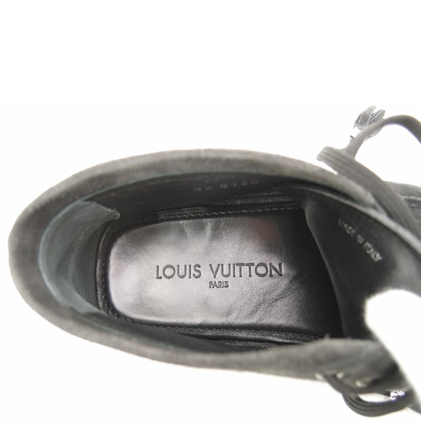 ＬＯＵＩＳ　ＶＵＩＴＴＯＮ ルイ・ヴィトン　靴　シューズ　黒　約25.5cm/ドライビングシューズ／スウェード／約２５．５ｃｍ//ND0***/Bランク/69