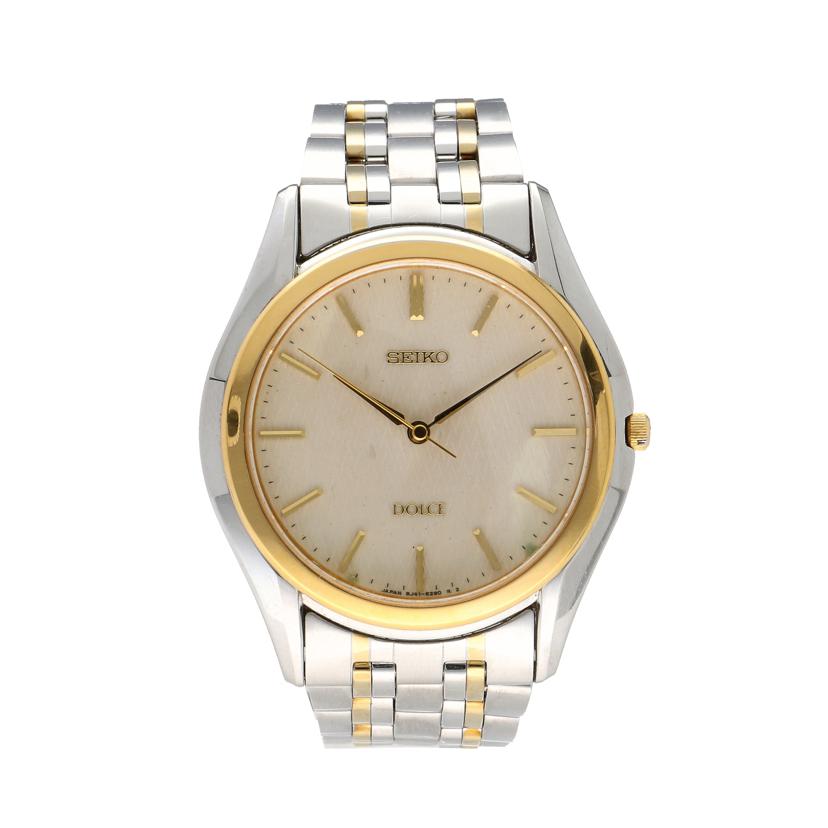 SEIKO セイコー/SEIKO ドルチェ アイボリー クウォーツ時計/8J41-6160//000***/ABランク/22