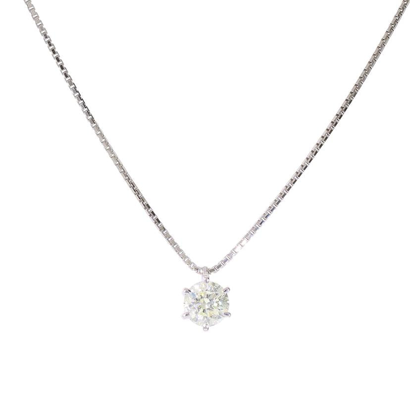 /◎PT850／900ダイヤネックレス1．022ct//Aランク/59