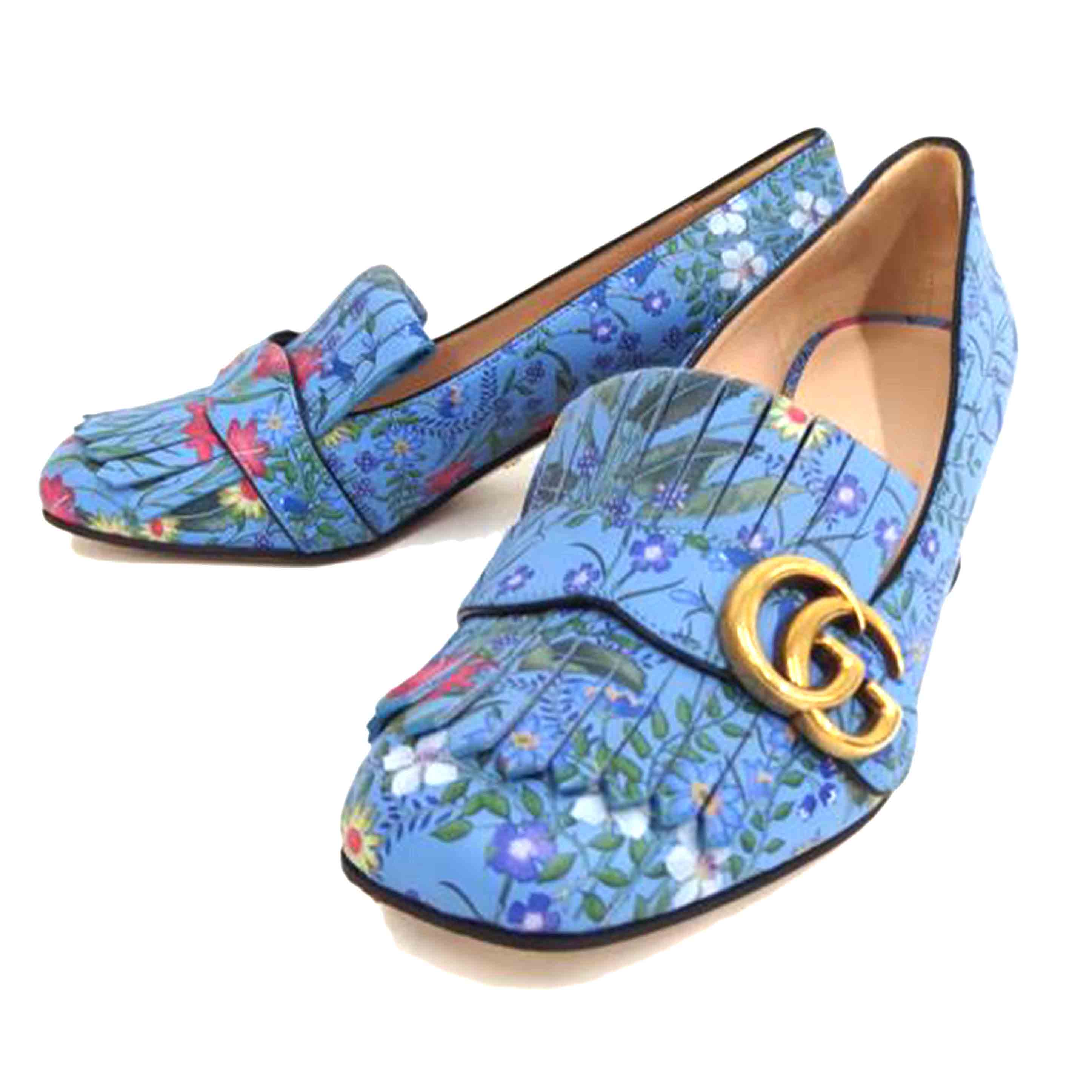 GUCCI ｸﾞｯﾁ/フローラ花柄パンプス//ｻｲｽ******/Bランク/82