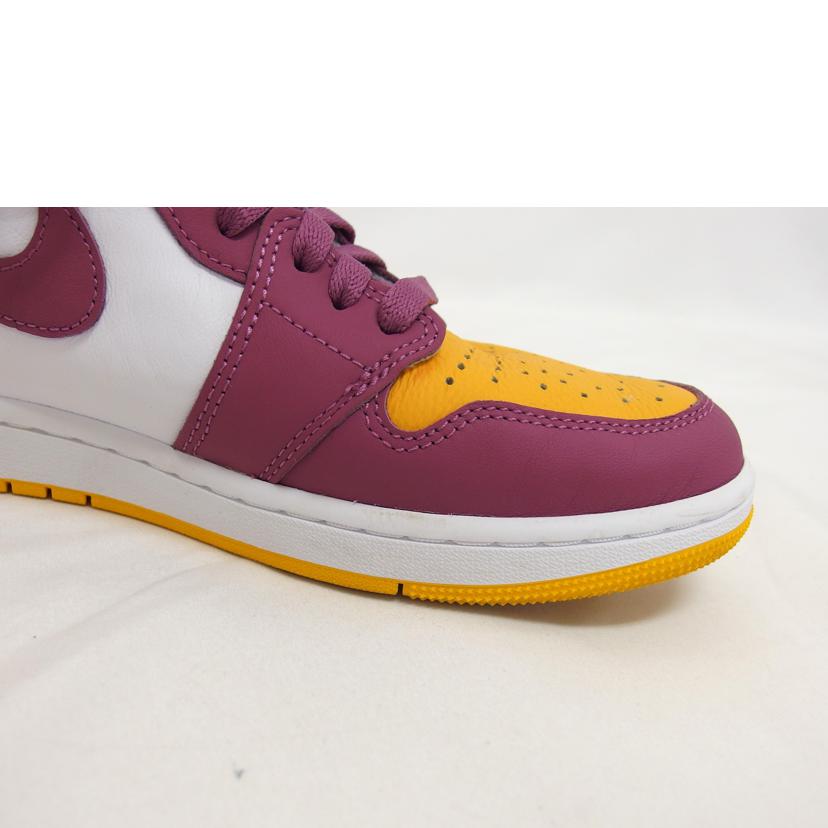 NIKE ナイキ/エアジョーダンレトロハイOG／パープルXイエロー/55088-706//ABランク/04