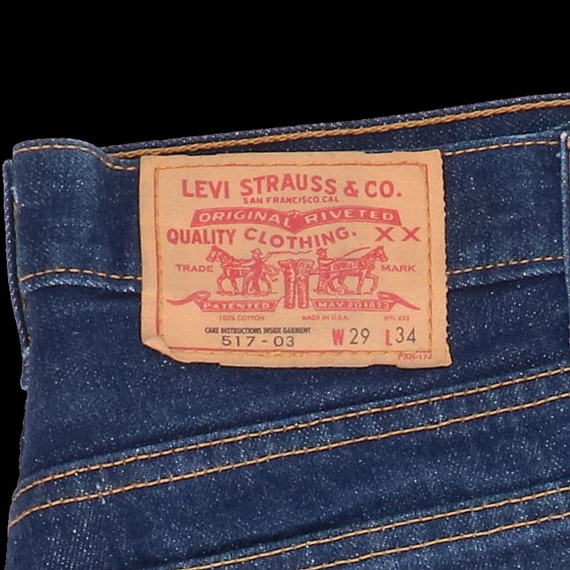 LEVI'S/USA製　／517　／　ブーツカット　／　　W29//Bランク/82