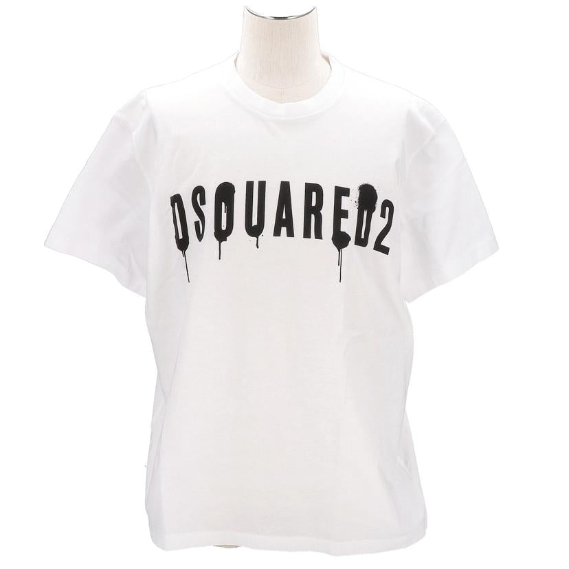 DSQUARED2 ディースクエアード/ロゴプリントカットソー／2022/S74GD0962//ｻｲｽﾞ:XXL/SAランク/91