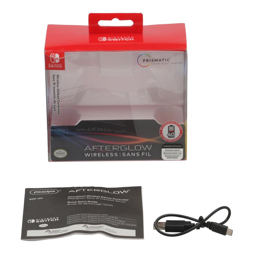 PDP　Afterglow PDP/Switch　ワイヤレスコントローラー/500-137//JAN0708056066062/Bランク/70