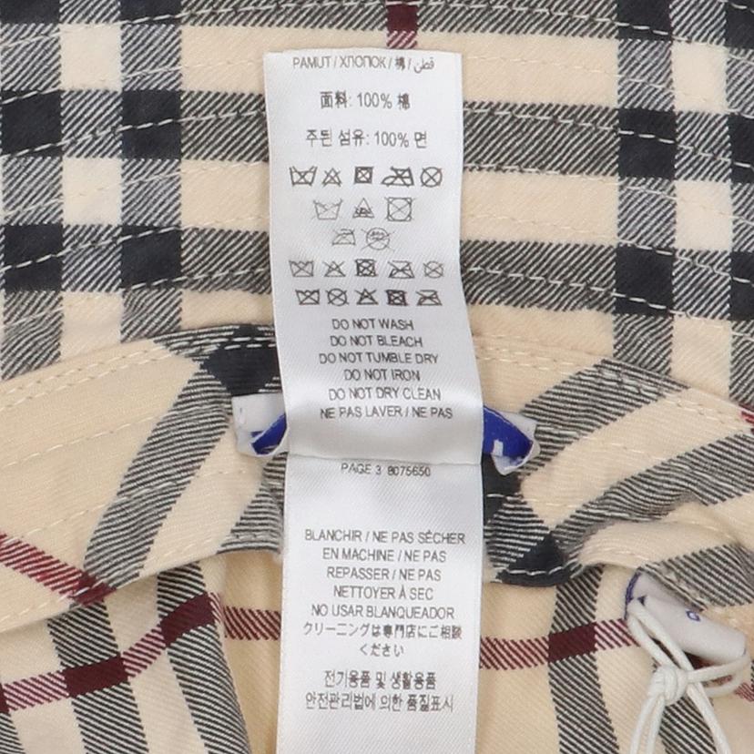 BURBERRY バーバリー/ノバチェッククラシックバケットハット/8075650//Aランク/24