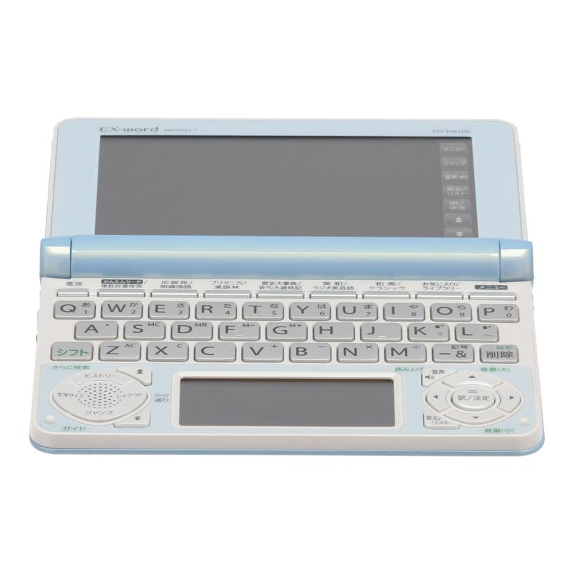 CASIO カシオ /電子辞書/EX-word/XD-N6100//484DW39DA037572/ABランク/81