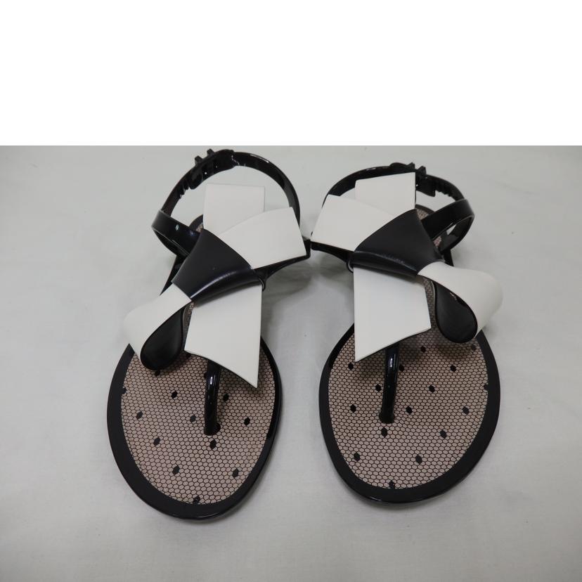 RED VALENTINO レッド ヴァレンティノ リボン サンダル 37.5 RED VALENTINO(レッド・ヴァレンティノ) リボンサンダル