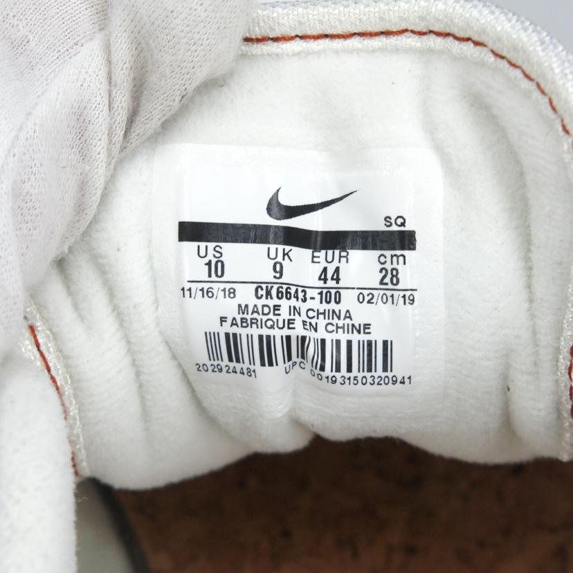 NIKE ﾅｲｷ/AIR　MAX　1　SUSAN/CK6643-100//ABランク/20