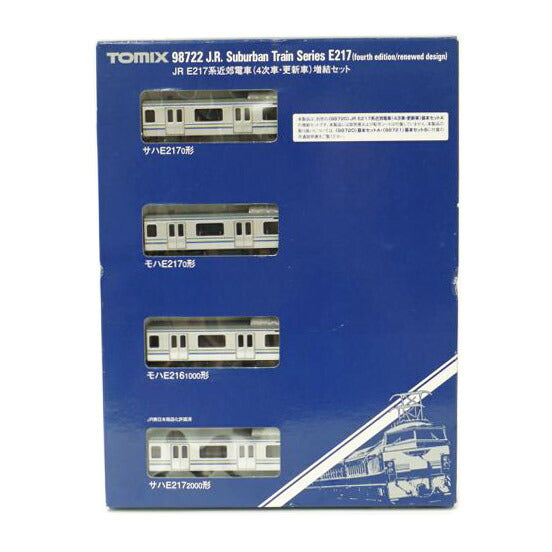TOMIX トミックス/JR　E217系近郊電車　4次車・更新車　増結4両セット　Nゲージ／鉄道模型/98722//Aランク/69
