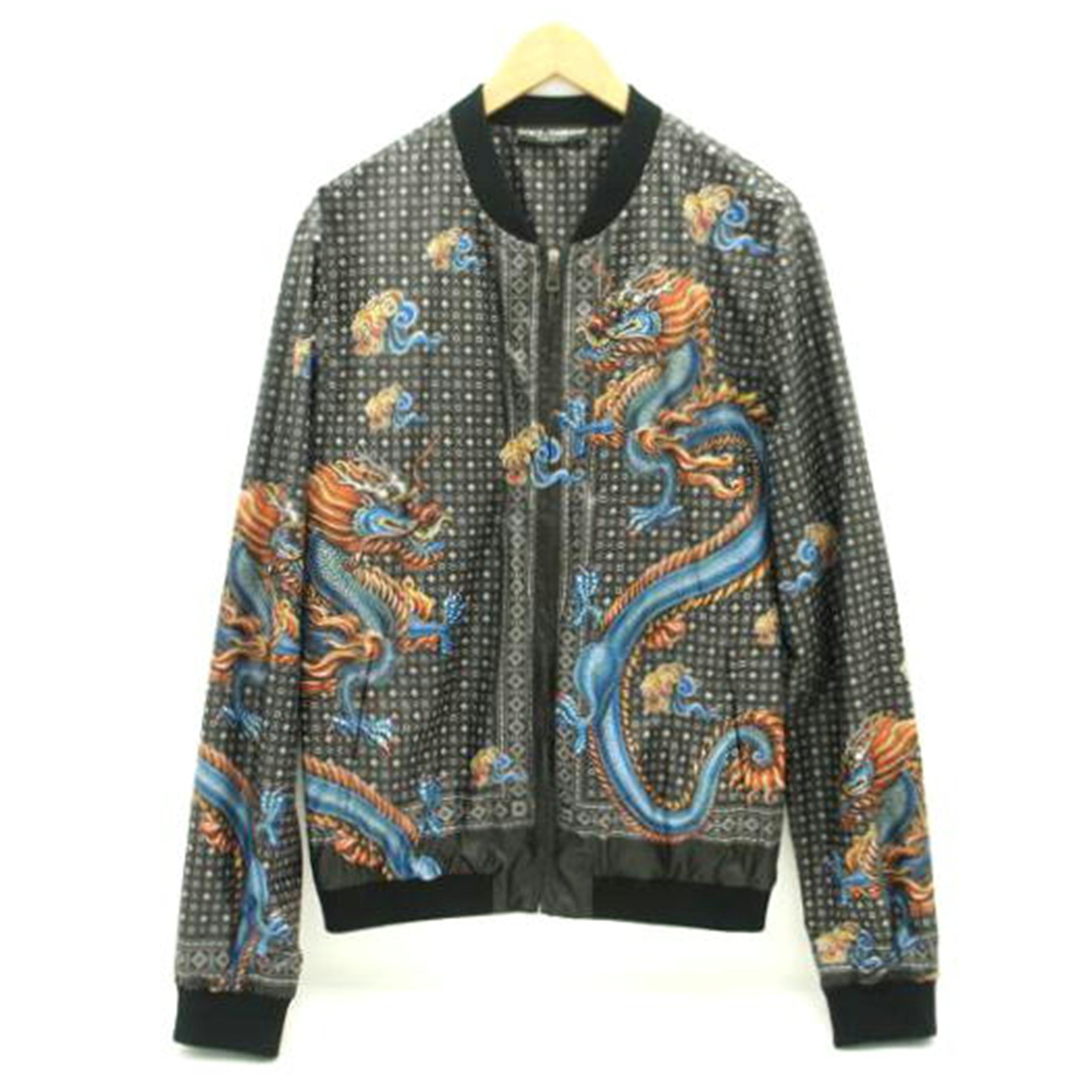 DOLCE＆GABBANA ドルチェアンドガッバーナ/DOLCE＆GABBANA　総柄　ジップアップブルゾン//ABランク/78