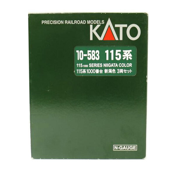 KATO カトー/115系　1000番台　新潟色　3両セット　Nゲージ／鉄道模型/10-583//Aランク/69