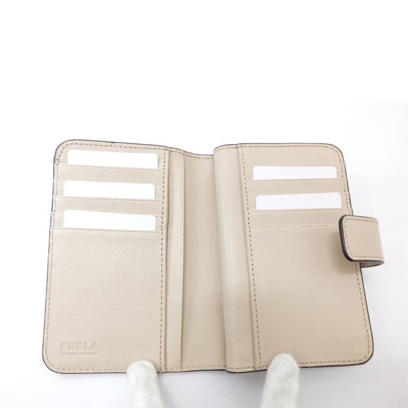 FURLA　 フルラ/バビロン／ハーフジップウォレット／ベージュ/FURLAPCX9 B4L00//SAランク/88