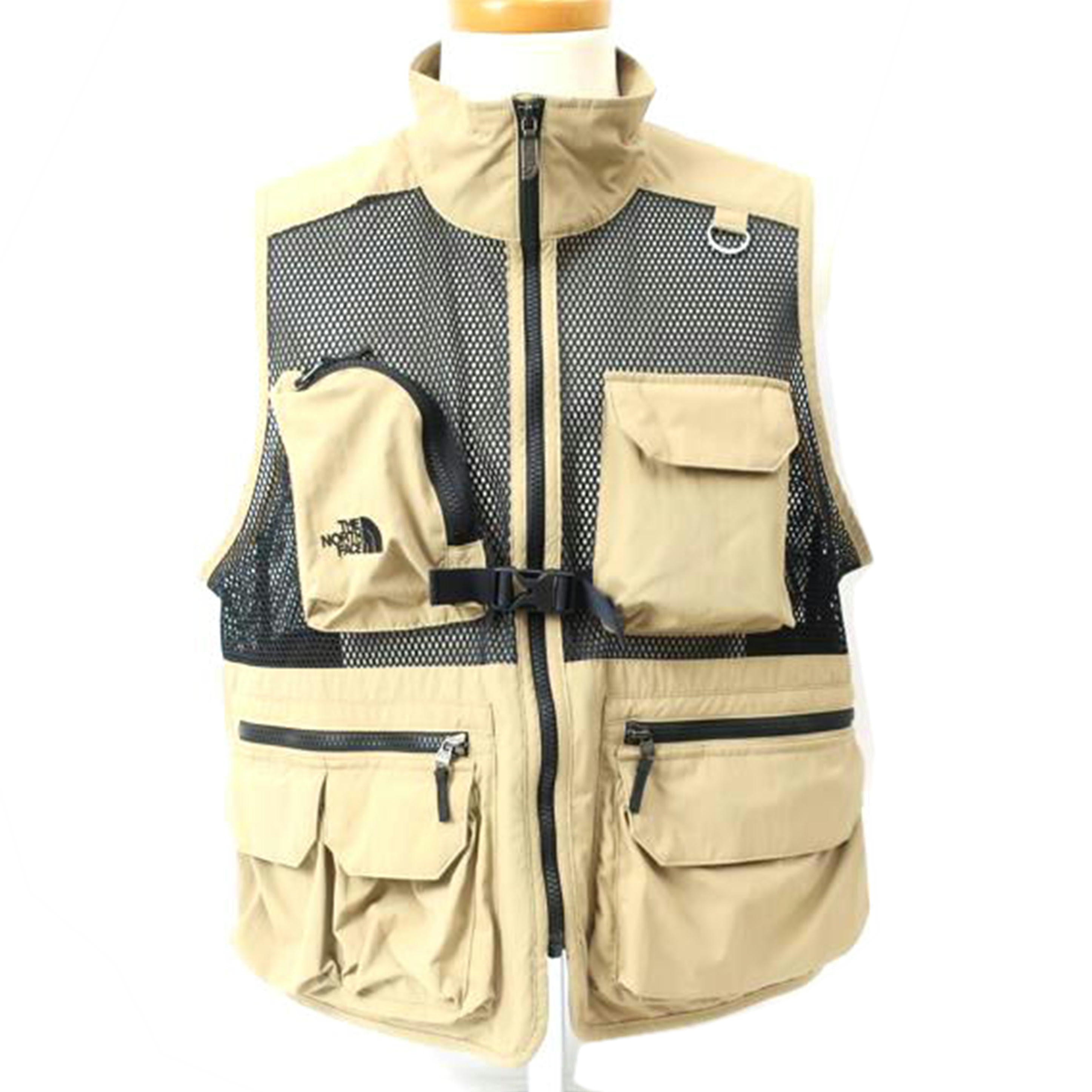THE　NORTH　FACE ザノースフェイス/ユーティリティメッシュベスト　Mサイズ　ベージュ/NP22331//Aランク/65