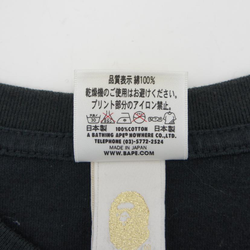 A BATHING APE ア ベイシング エイプ/長袖Tシャツ/ロンT//サイズ S/Bランク/01