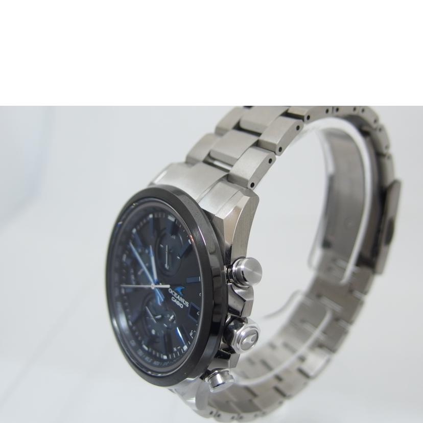 CASIO カシオ/オシアナス　クラシックライン／チタン／アナログソーラー/OCW-T4000A-1AJF//211********/Aランク/04