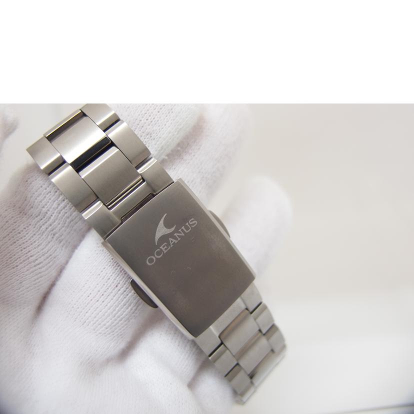 CASIO カシオ/オシアナス　クラシックライン／チタン／アナログソーラー/OCW-T4000A-1AJF//211********/Aランク/04
