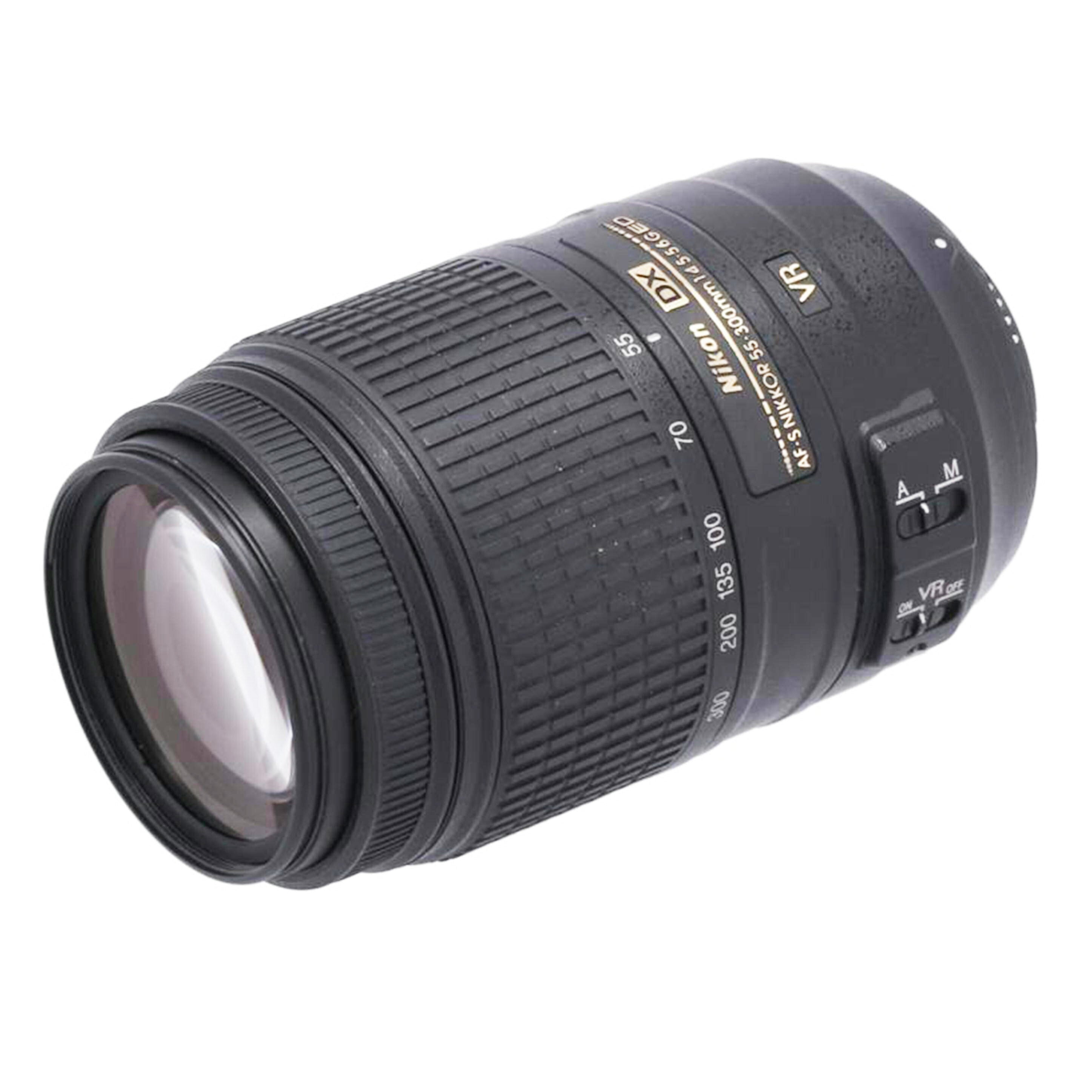 Nikon ニコン/カメラレンズ／AF－S　DX　55－300mm　F4．5－5．6G　ED　VR/55-300mm F4.5-5.6G ED VR//3071417/Bランク/05