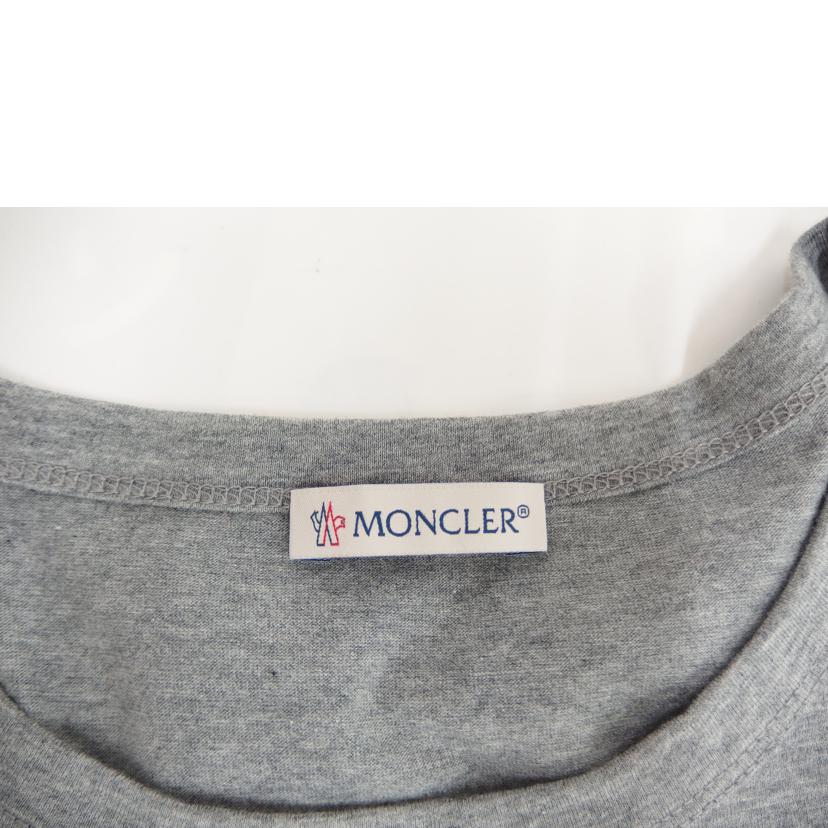 MONCLER ﾓﾝｸﾚｰﾙ/MONCLERワッペンTシャツ／グレー/E20918032500 8390Y//ABランク/82
