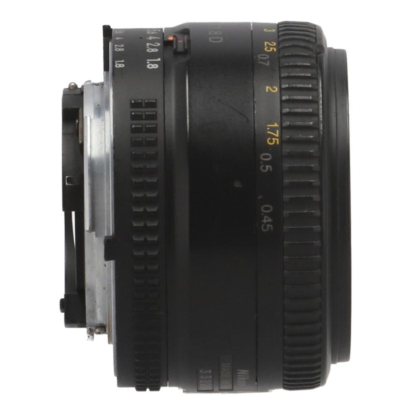 Nikon ニコン/カメラレンズ／AF　NIKKOR　50mm　f1．8　D/AF NIKKOR 50mm f1.8D//332235/BCランク/05