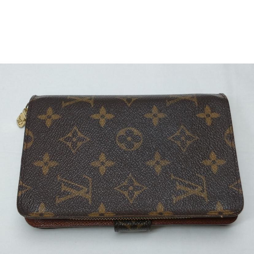 LV ルイヴィトン/ポルトパピエ　ジップ/M61207//SP0***/Bランク/52