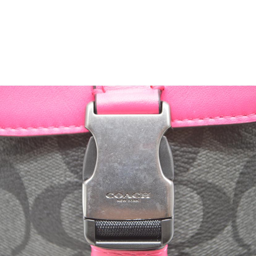 COACH コーチ/シグネチャートラックスモールスムースカーフレザーショルダー/C3134//A22**/SAランク/89