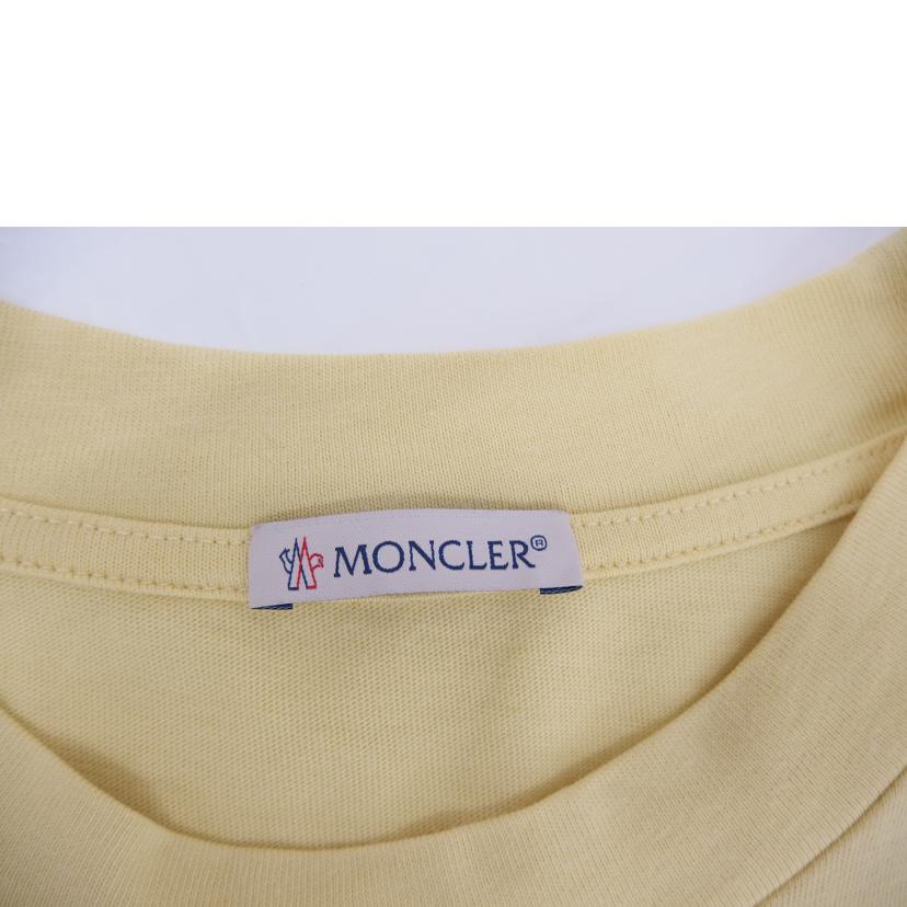 MONCLER/MONCLERスタッズプリントTシャツ／イエロー/H10918C00015 8390T//ABランク/82