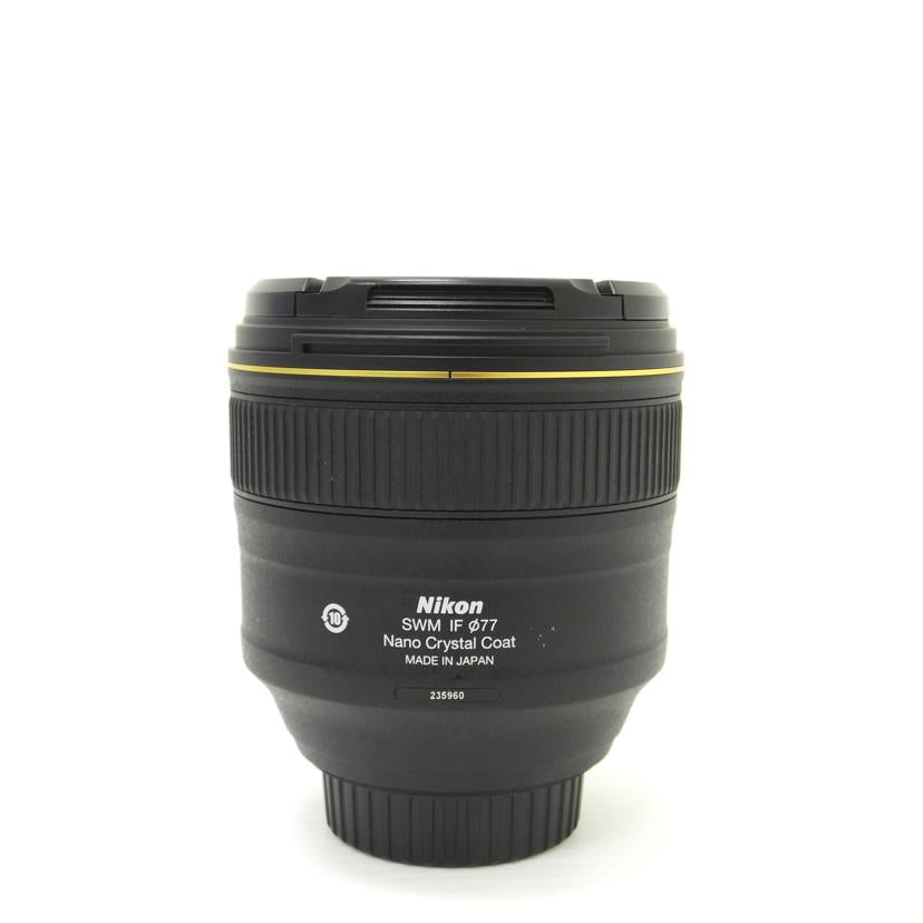 NIKON ニコン/85mm単焦点レンズ/AF-S85mm1.4G N//235960/ABランク/88