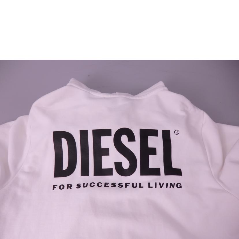 DIESEL ディーゼル/ジップアップパーカー（白）//Bランク/76