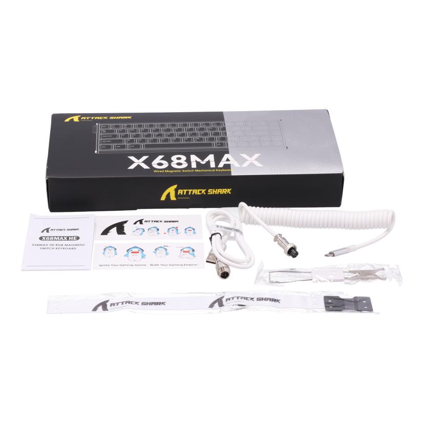 ATTACK　SHARK アタックシャーク/ゲーミングキーボード/X68MAX CNC//-/ABランク/75